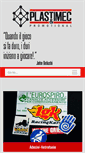 Mobile Screenshot of plastimec.net